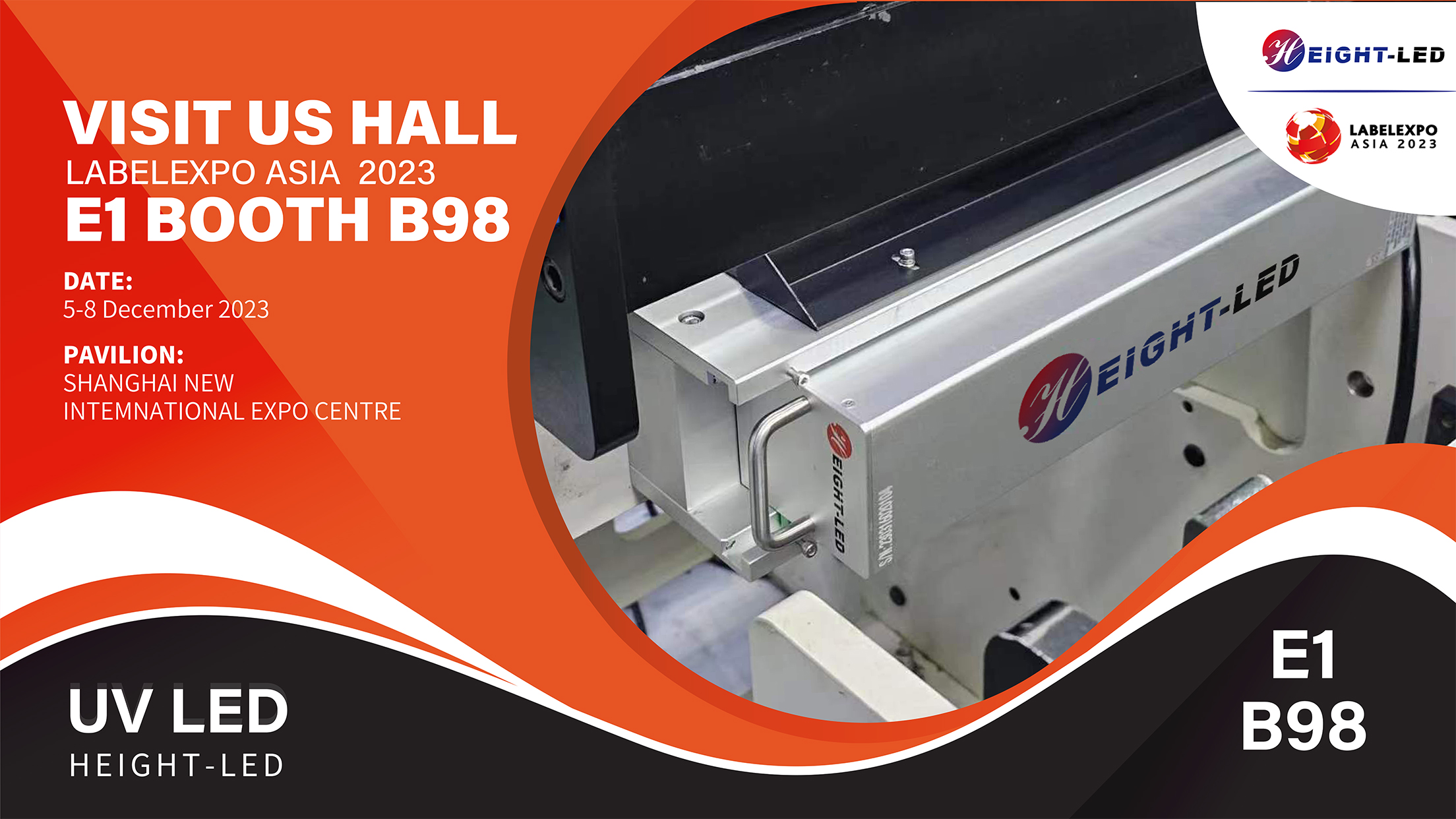 Height-led  cordially invites you to attend the 2023 Asia International Label Printing Exhibition