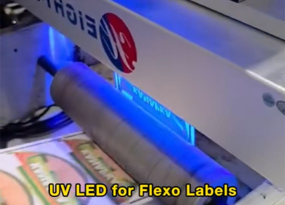 uv led for flexo labels