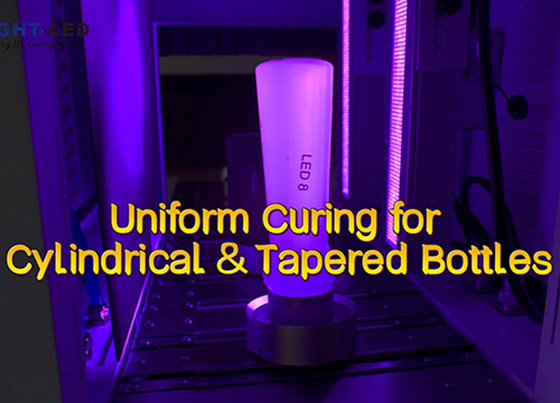 Uniform Curing for Cylindrical & Tapered Bottles