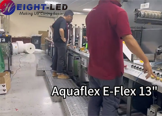 Aquaflex E-Flex 13” UV LED Curing System Installation & Retrofit in Dubai