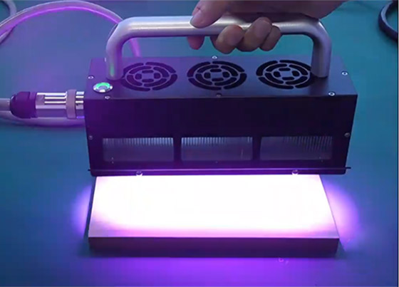 High-Intensity Handheld UV LED Curing Light